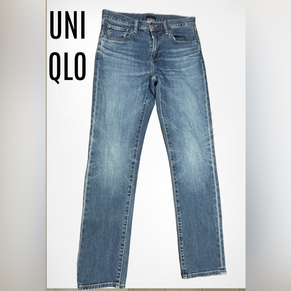Uniqlo Women's High Rise Blue Jeans